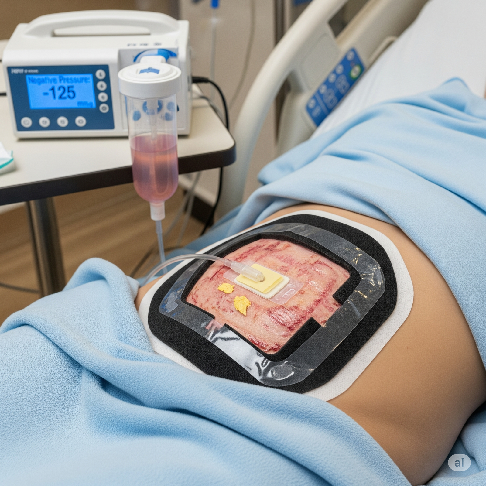 Negative Pressure Wound Therapy (NPWT) — Faster Healing with Controlled Suction